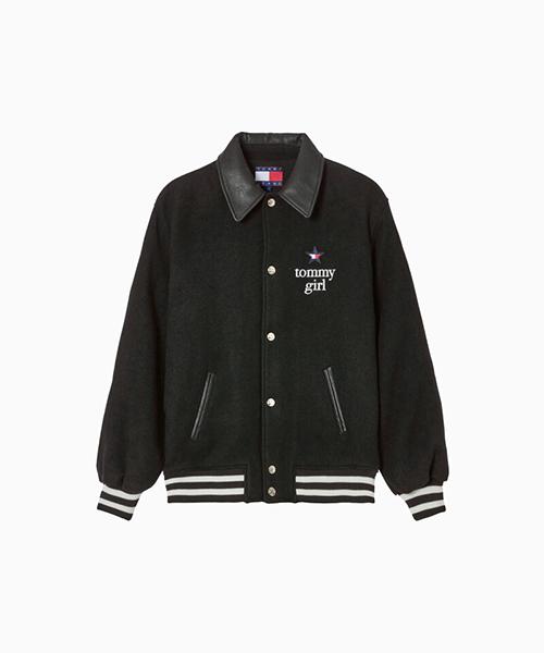TOMMY JEANS Wool Varsity Jacket (T32G0Wjc61Twt1Bds)