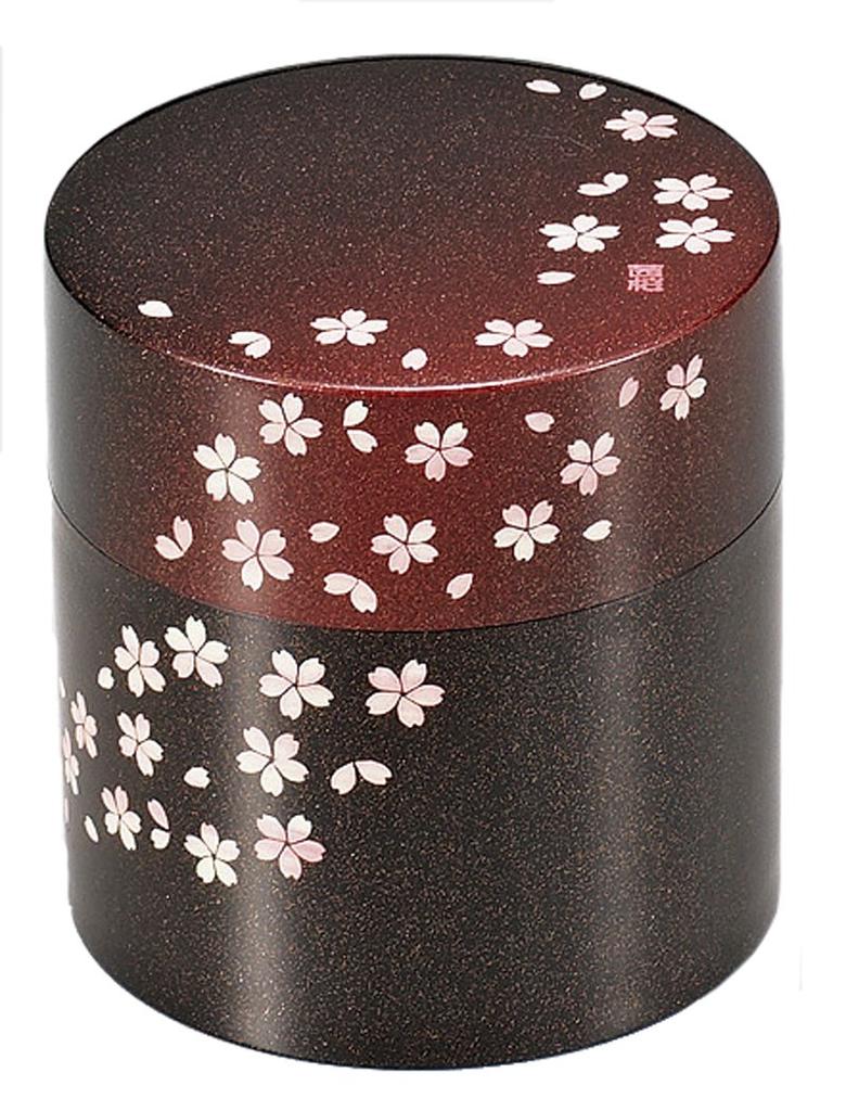 Чай Tatsumiya Akane Sakura 56753 Банка, (красный), Размер приблизительно. 8.7 H9,