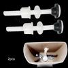 Nuts Toilet Seat Bolts Pack Plastic Replacement Sturdy