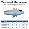 Держатель инструмента CNC BT30/40 Станка с ЧПУ Соединительная штанга Фрезерный инструмент для обработки поверхностей Дисковый фрезерный держатель инструмента Высокоточный FMB22/27