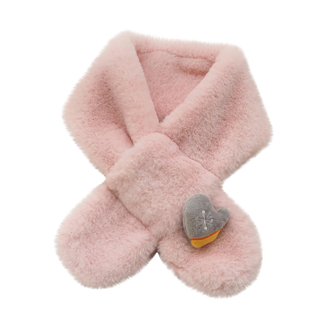 Рождественская серия Имитация детского нагрудника Зимний теплый шарф