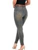 .Sara - Women' Skinny Jeans High Waist + Belt - Sz1200H 36 Trousers