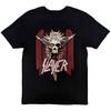 Футболка унисекс черная с принтом Slayer Nailed