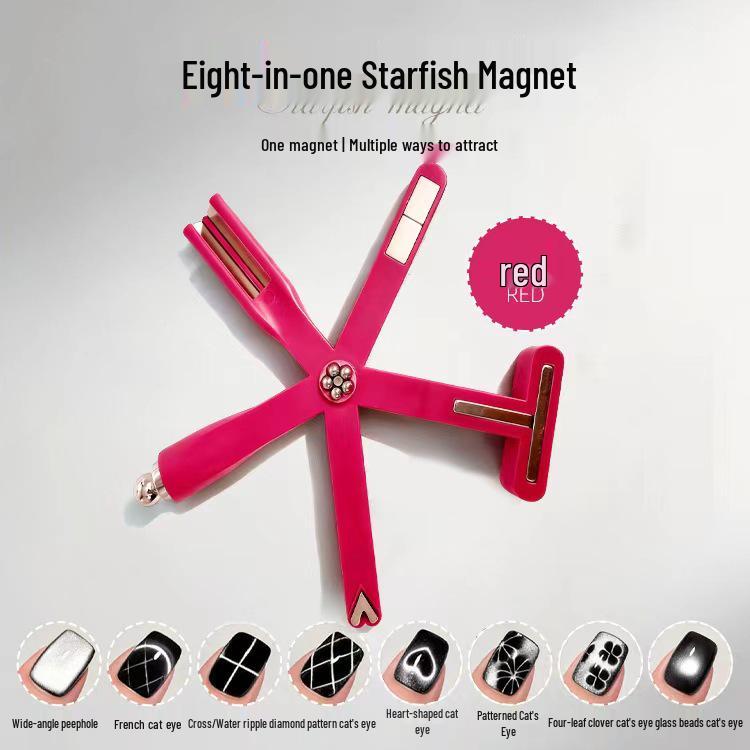 Magnetic Nail Art Crystal Stone Kit with Strong Rods: Round, Square, Cylindrical Neodymium Magnet