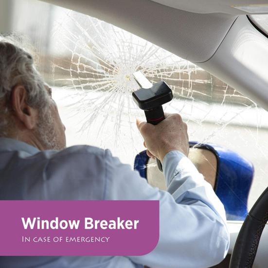 Car Door Handle for Elderly And Disabled Car Assist Support Handle with Seatbelt Cutter Fits Most Cars Up To 400 Lbs Capacity