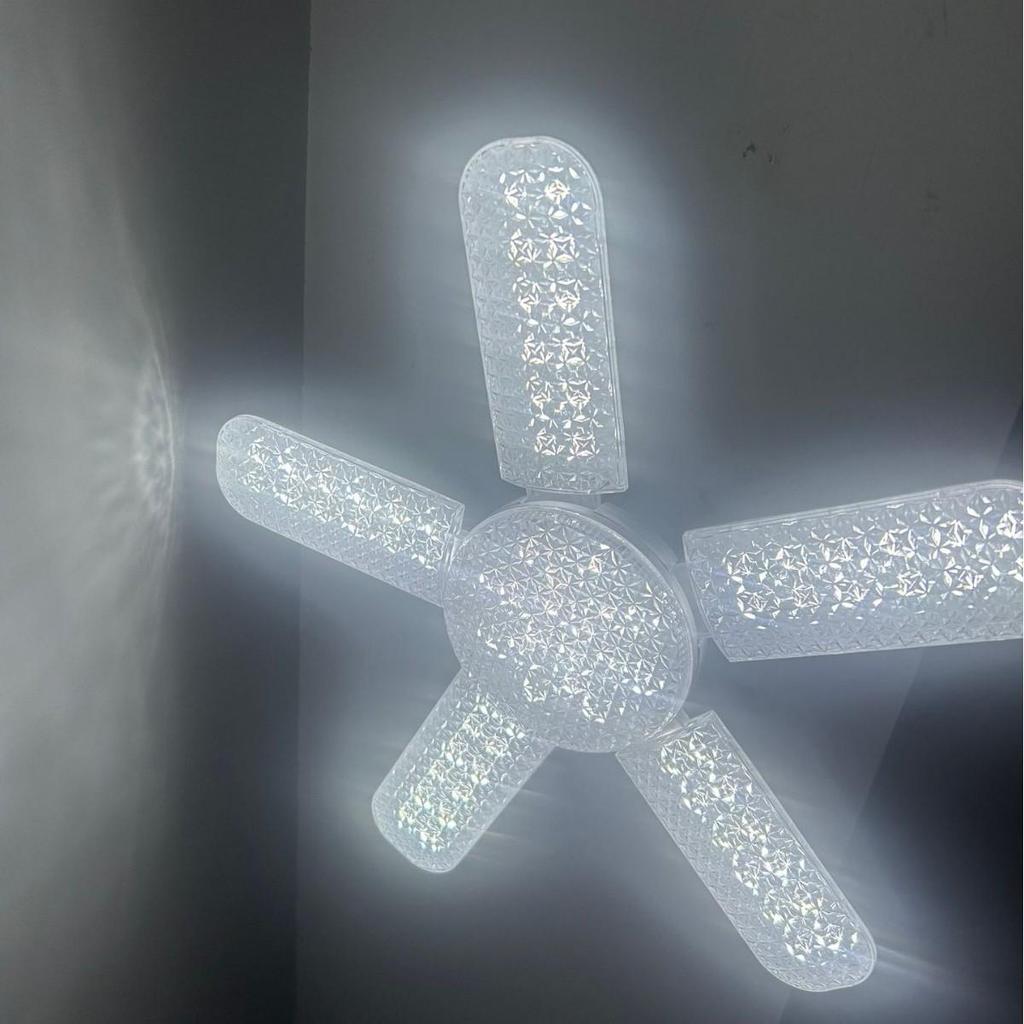 New Foldable LED Light: Perfect for Garages, Warehouses, and Industrial Use in 30W, 60W, and 80W, In Stock.