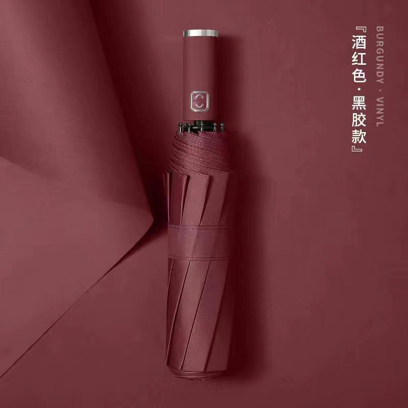 Новый автоматический зонт из 10 секций, мужской зонт от непогоды и дождя, утолщенный ветроустойчивый солнцезащитный зонт