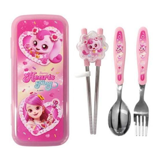 Leburn Domestically Produced Sweet and Sour Catch Tinniping Noiseless Case + Corrective Chopsticks Set, a Popular Character In Korea
