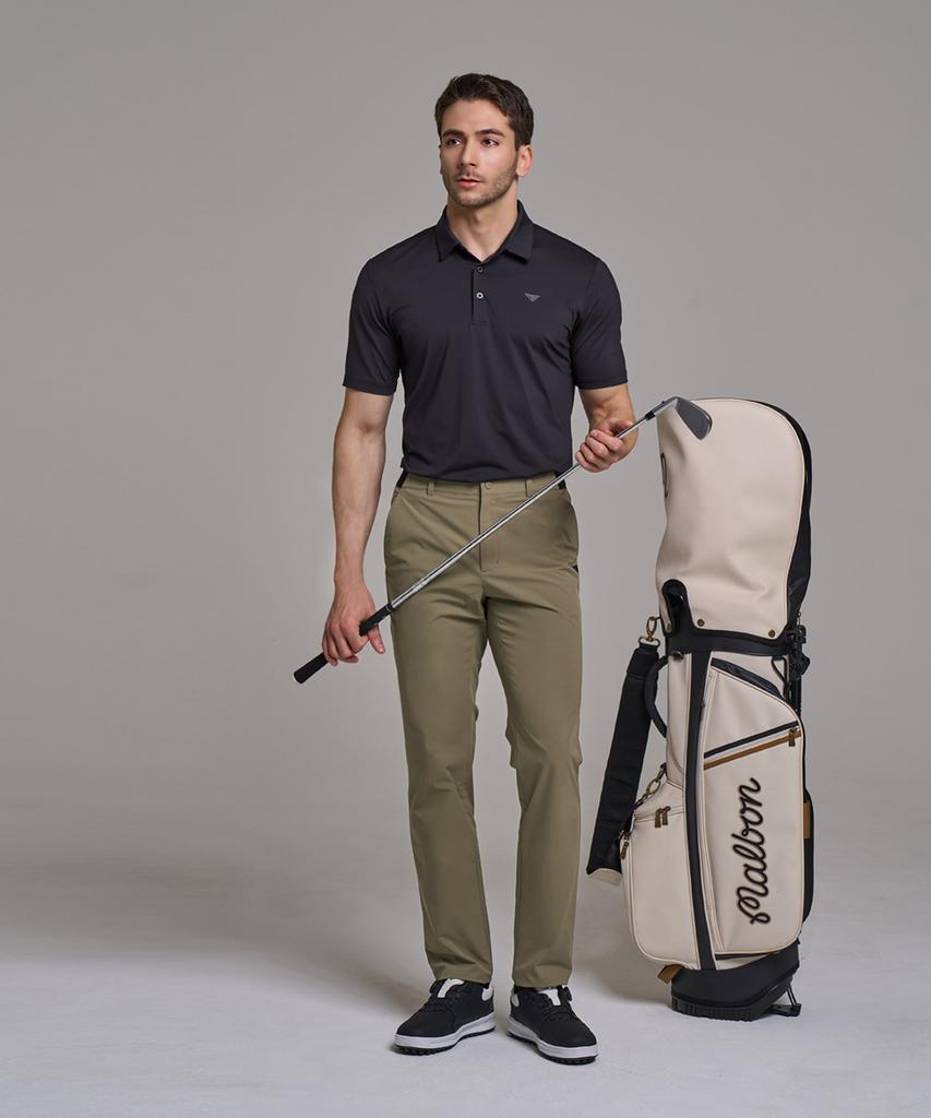DOWNBLOW [2Pack] Men'S Basic Elastic Waist Pants Functional Magic Elastic Stretch Knee-Length Shorts Db4202-4204M