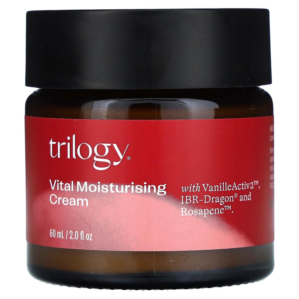 Trilogy Vital Moisturizing Cream, 2 Fl Oz (60 Ml)