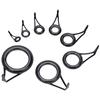 Repair Kit Set Stainless Steel Eye Guide Fishing Rod Guide Tip Fishing Pole Circle Ring Wire Loop