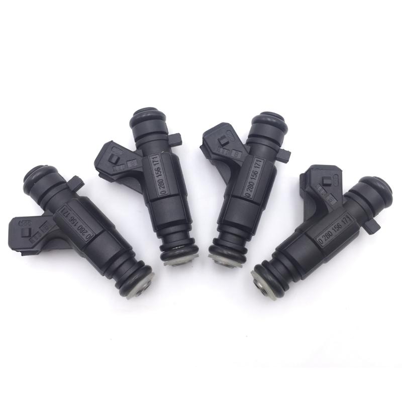 4 шт. Форсунки топливные 0280156171 Для Chang'an Star Wuling Light 474 Dongfeng Xiaokang DFSK K07 K17 V07S V27 C37 1.3L