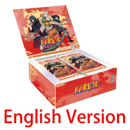 Genuine Naruto Card English Version Chapter of The Formation Uchiha Itachi Gaara Kakashi Anime Collectible Card Toy Gift