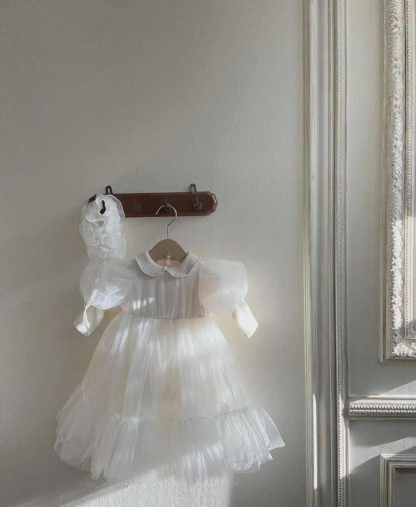 Лето 2024 Платье Маленькой Принцессы: Юбка-сетка для девочки на День защиты детей