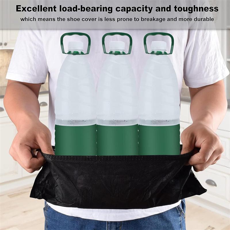 Одноразовые бахилы для обуви, 100 шт., ботинки для ног, бахилы, нескользящие бахилы и бахилы для дома, на открытом воздухе, на рабочем месте