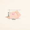 Luminous Cartoon Little Pink Pig Diy Accessories Cream Glue Keychain Car Small Ornaments