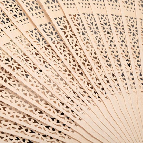 Китайский складной веер, ручной винтажный танцевальный веер, портативный ретро-веер с выемкой для уличной фотографии в жаркое лето