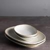 Wutuo Rustic Ceramic Fish Plate