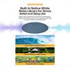 Подушка-динамик для спальни Bluetooth 5.4, Звуковая машина под подушку с белым шумом, Стереозвук Hi-Fi