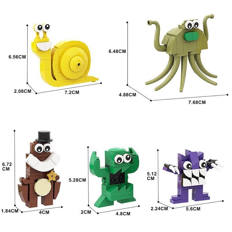 Garden Of Banban 4 Block Garten Of BanBan Фигурка-игрушка 3 Ban Ban Brick Tall Виктор Харадзюку Тамата Тихий Набнаб Детский сад 2 1