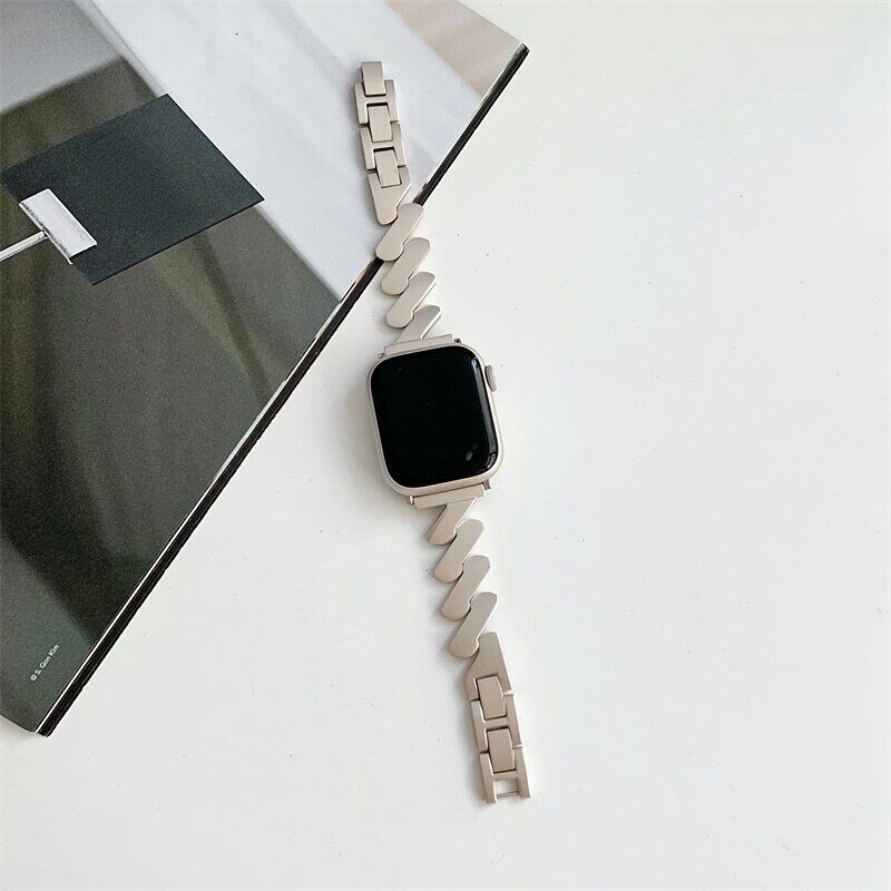 Браслет из нержавеющей стали для Apple Watch Ultra 2 49 мм Ремешок для iWatch Series 10 9 8 7 46 мм 42 мм 41 мм 45 мм 6 5 4 SE 38 40 42 44 ММ ремешок для часов