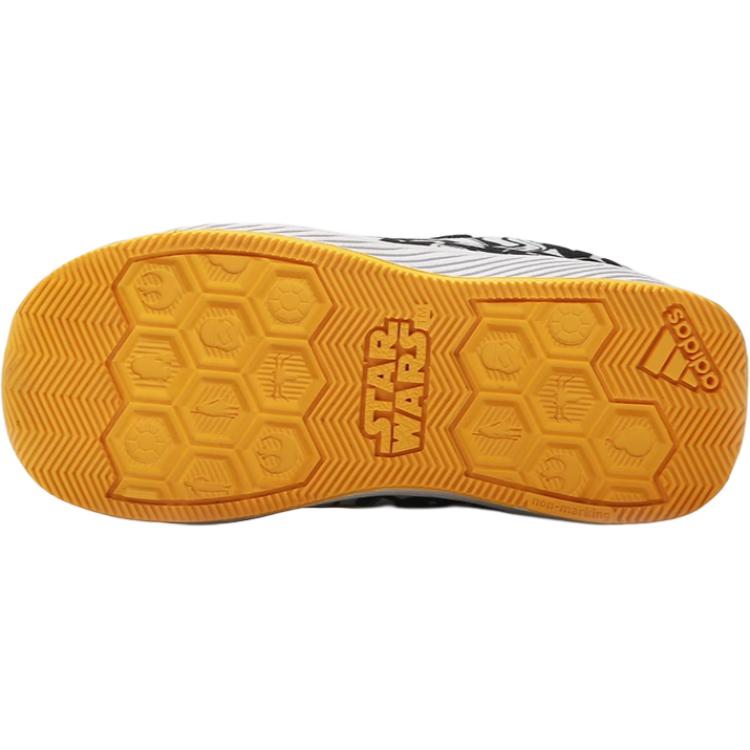 Adidas STAR WARS Slip Resistant Anti Kick Low top Toddler Shoes Black Infant And Toddler BY3025