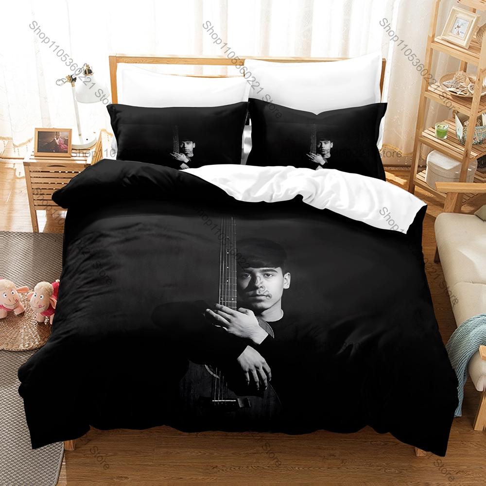 Ivan Cornejo Bedding Set 3D Print Regional Mexican Music Duvet Cover Set Twin Full Queen King Size 3PCS Bed Linen for Fans