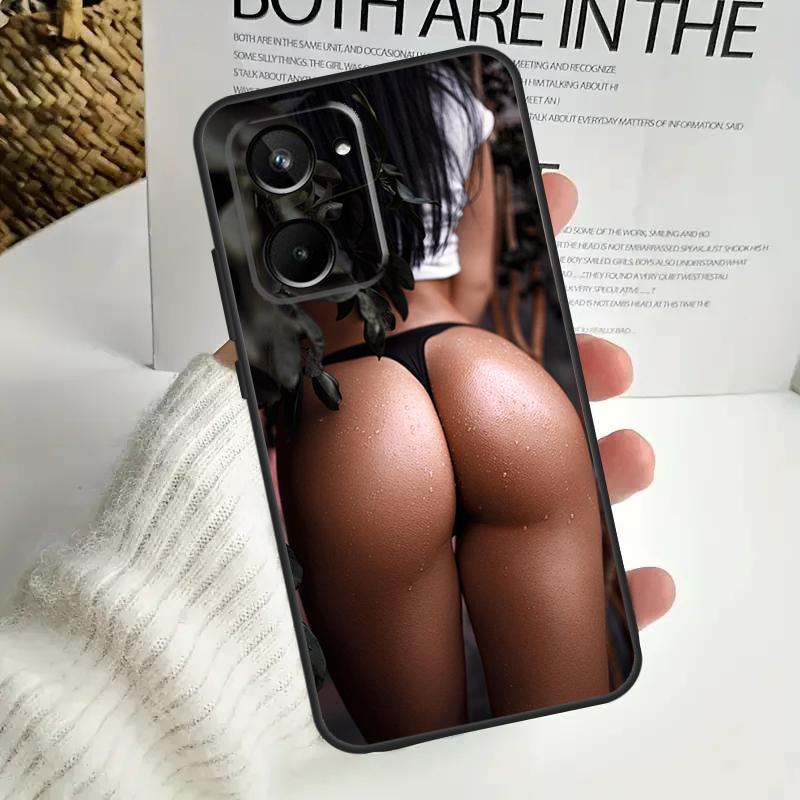 Сексуальная девушка задница зад для Realme GT Neo 5 GT5 9 10 11 12 Pro Plus C30 C31 C33 C35 C25s C21Y C51 C55 C67 C53 чехол