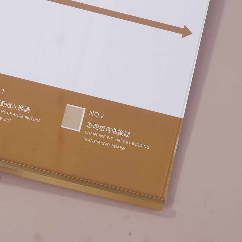 Настенный держатель для знаков формата A4 8,5 x 11 дюймов, акриловая подставка для меню, бумаги с ценами, фотографий, постеров, листовок для ресторана