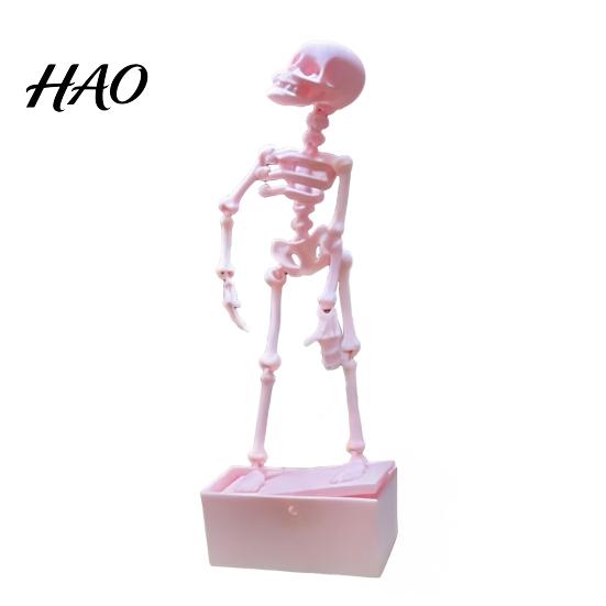 Movable Joint Skeleton Model Dancing Aquarium Bubbler Ornament, Air?Powered Moving Fish Tank Non-Toxic Accessory Decor, Underwater Funny Figurine,