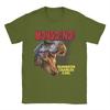 Vintage Dungeon Crawler Carl  Mongo No TShirt Men Crewneck Cotton T Shirts  Short Sleeve Tees Plus Size Clothes