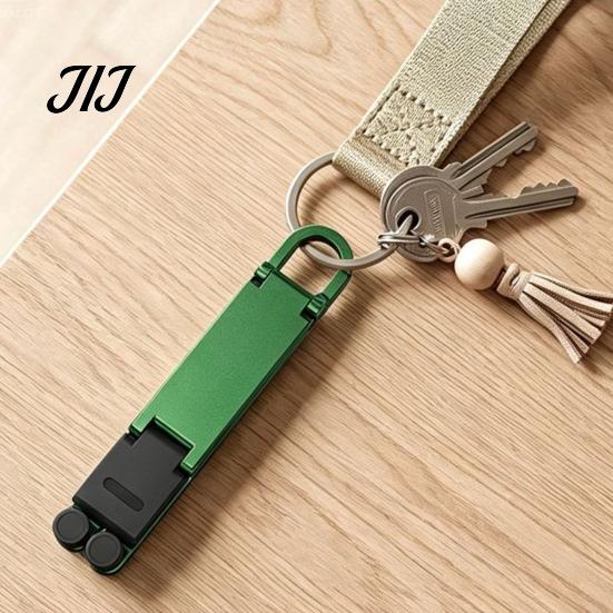 Mobile Phone Stand Mini Foldable Keychain, Portable Cell Holder for Travel Desk, Pocket Home Office