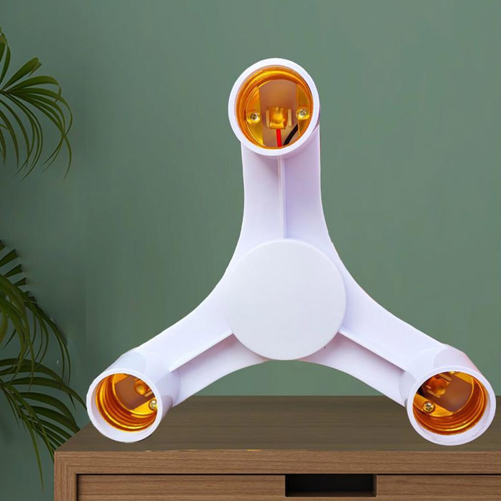 Разветвитель патронов для лампочек 2/3/4/5/6, адаптер-конвертер патронов E26/E27, конвертер светодиодных ламп со стандартным цоколем