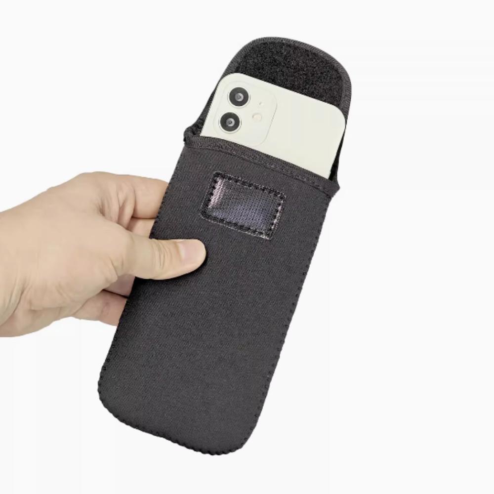 Neoprene Phone Protective Pouch Case Cover Mobile Phone Pouch Black Mobile Phone Bag Universal