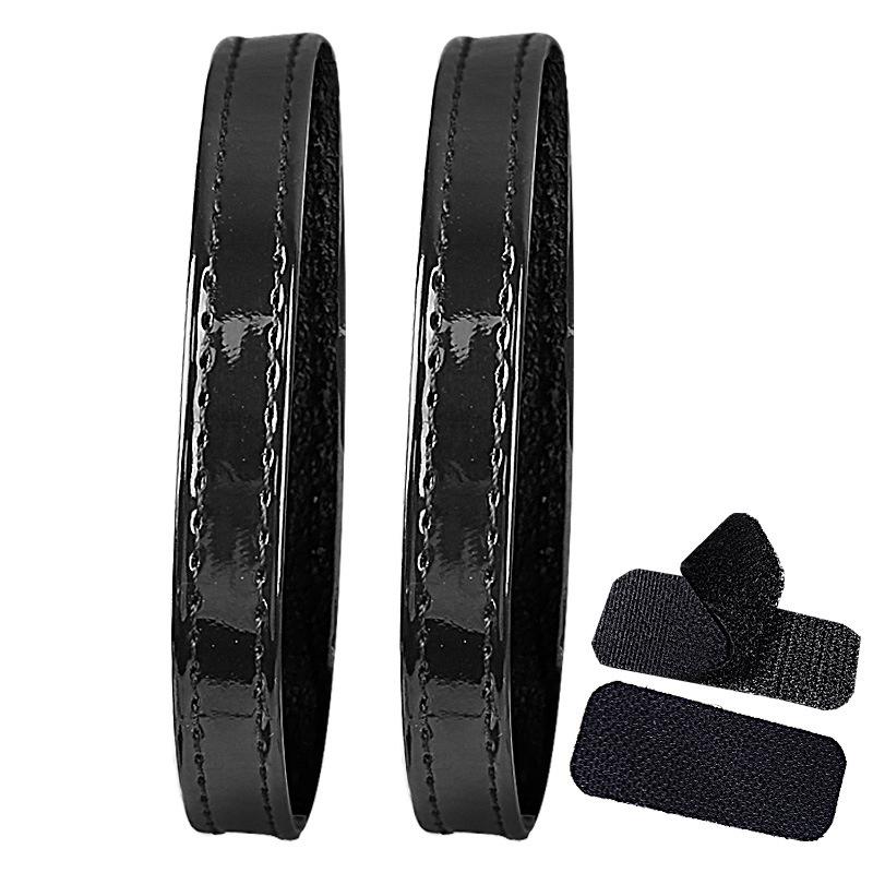 Женские нескользящие эластичные ремешки для обуви на высоком каблуке, регулируемый ремень без завязок, ленивые шнурки с пряжкой, аксессуары, нескользящие шнурки в комплекте