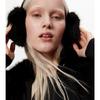 H&M Fluffy Earmuffs Black 1253150002