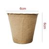 100Pcs Sowing Growing Biodegradable Planter Grow Bag Nursery Pots Seedlings Container Flower Pot