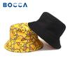 Bocca Мультяшная Утка Панама-Ведро Желтая Рыбацкая Шапка Унисекс Двусторонняя Реверсивная Милая Летняя Для Путешествий На Открытом Воздухе Модная Кепка-Котелок
