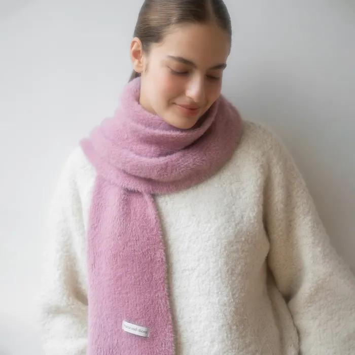 [Gift Wrapping] Fluffy Muffler _ 5 colors