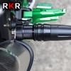 Motorcycle Exhaust Sliders Crash Protector CNC Thickened Crash Pads for Kawasaki NINJA400 Z400 Ninja 400 ZX4R ZX-4RR 2017-2024