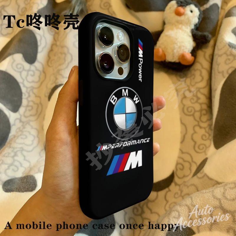Для iPhone 16 15 14 13 12 11 Pro Max Модный чехол для телефона Для BMW M Power Performance Ударопрочный корпус Защитная крышка для телефона Наклейка ZNBUA1