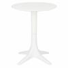 ROUND TABLE Bloom White 60cm MADE OF PLASTIC Openwork