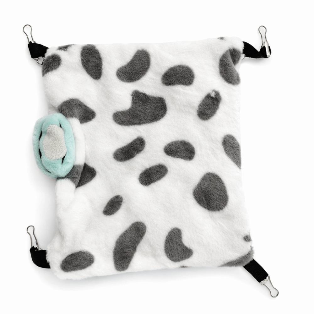 Washable Plush Sleeping Bag Double-layer Small Pet Hanging Beds for Guinea Pig Squirrel