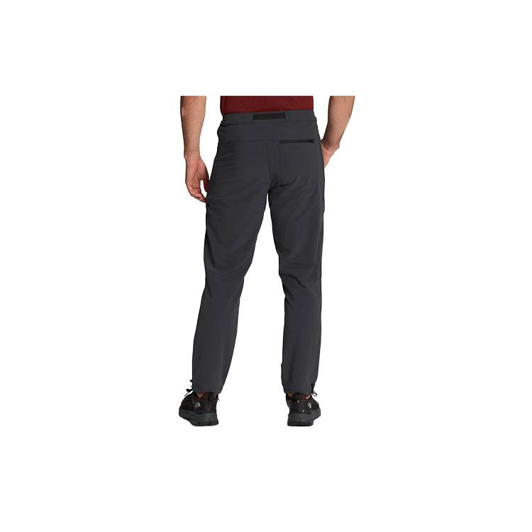 THE NORTH FACE Windbreaker Pants Men's Gray Moderate Straight Fit Pants NF0A7WSB-0C5