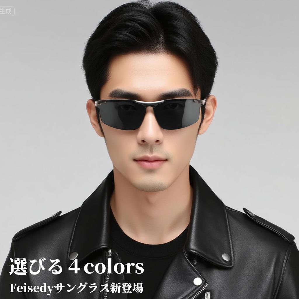 FEISEDY и Поляризованные Солнцезащитные Очки с UV400 Металлические Спортивные Солнцезащитные Очки для Бликов Носа и B1414 Мужские Женские Защита, Оправа, Вождение, Рыбалка,