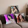 Singer P-Park-Ji-Hyo Pillowcase Toon Gift Cushion Cover Bedroom Home Sofa Chair Seat Decor Pillow Case