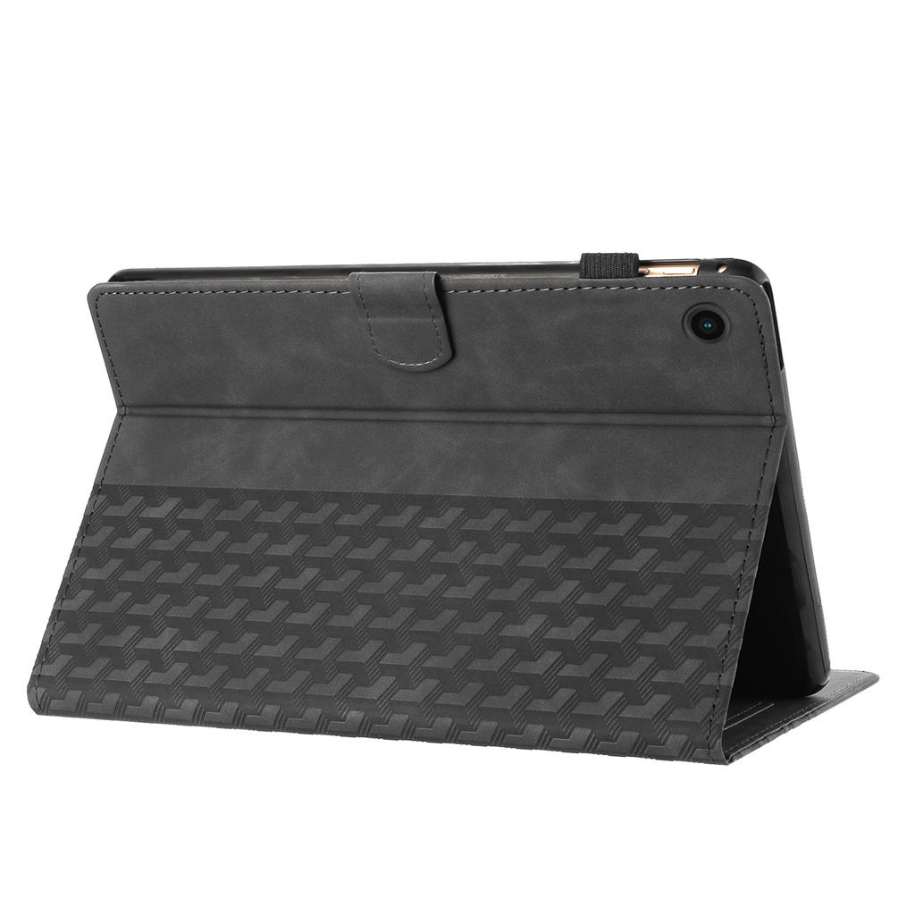For Samsung Galaxy Tab A8 10.5 (2021) X205 X200 Leather Case Building Blocks Imprinted Tablet Cover