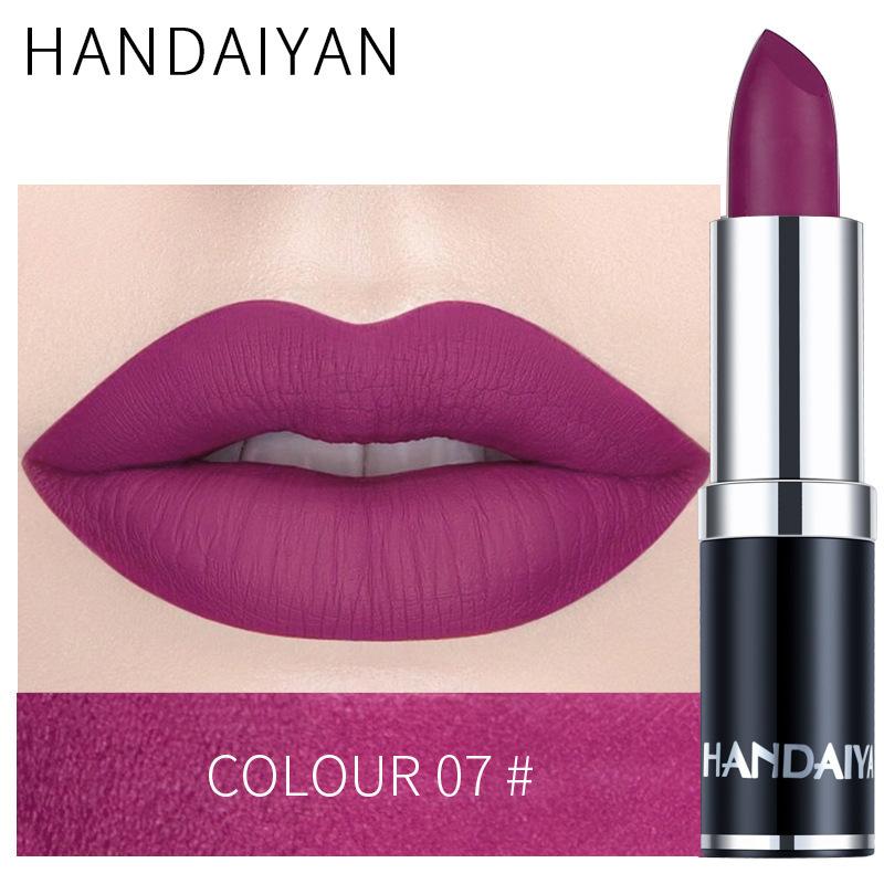 HANDAIYAN Dumpling Fog Surface -long Moisturizing Lipstick Velvet Nourishing Matte Lipstick Red