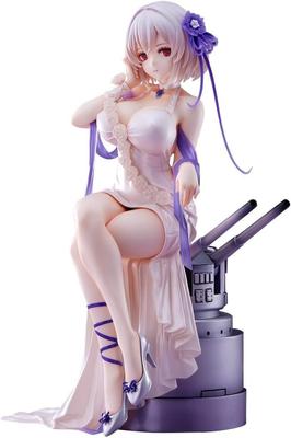Wave Dream Tech Azur Lane Серьезная Белая Роза Масштабная ПВХ Полная Фигурка 1/7 Предварительно Окрашенная