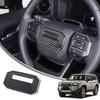 METYOUCAR Toyota Land Cruiser 250 Land Cruiser 250 Dedicated Steering Mark Sticker Logo Panel Carbon Fiber Material Interior Parts Paste Type Easy